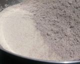 A picture of step 1 of Ragi idli.