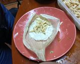 A picture of step 10 of Green Salsa Tamales with Hoja Santa Leaves.