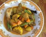 Foto langkah ke 4 dari resep Gulai Ayam Sayuran Sehat.