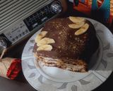 عکس مرحله 2 از دستور کیک یخچالی