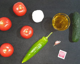 Foto del paso 1 de la receta: Gazpacho sin pan