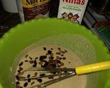 Foto del paso 2 de la receta: Hotcakes de harina integral, avena y pasas