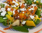 Foto del paso 1 de la receta: Ensalada de pollo con mango y pistachos