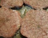 A picture of step 1 of The Burgers I Relish.