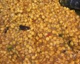 A picture of step 5 of Dhaba style chane ki daal.
