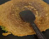 A picture of step 2 of Dill Leaves and Wheat Savoury Pancakes.