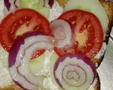 A picture of step 1 of Malai Sandwich.