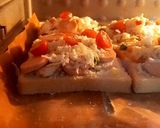 عکس مرحله 4 از دستور پیتزا نون تست با پنیر پیتزا خانگی 🍕