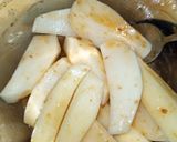 A picture of step 3 of Peri Peri Potatoes.