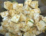 Foto del paso 1 de la receta: Enoki y Tofu con pimientos