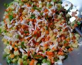 Foto langkah ke 2 dari resep Risol isi ragout ayam sayur (kulit risol lentur tanpa telur).
