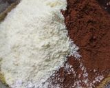 Foto langkah ke 1 dari resep Almond Choco Cookies.