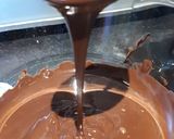 A picture of step 2 of Raspberry and Chocolate Brownie Meringue Cake.