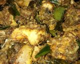 A picture of step 4 of Chicken pepper fry Kerala style.
