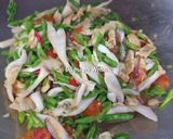 Foto langkah ke 2 dari resep 181. Tumis Jamur Tempe Kacang Panjang.