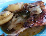 Foto del paso 7 de la receta: Pierna y contrapierna de pollo al horno con cosas