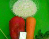 Foto del paso 1 de la receta: Berenjenas con arroz primavera