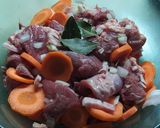Foto del paso 1 de la receta: Boeuf Bourguignon o Roast Beef Al Vino En Olla Essen