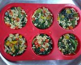 Foto del paso 5 de la receta: Muffins de acelga y arroz