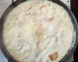 Foto del paso 3 de la receta: Fideos con salsa Alfredo con pollo, súper fácil!