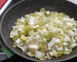 Foto del paso 2 de la receta Galette de Puerros, Portobellos y Rulo de Cabra en Airfryer