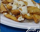 A picture of step 3 of Cheesy Potato Wedges.