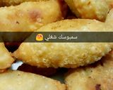 صورة لخطوة 5 من وصفة سمبوسك بعجينة رهيبة 👌وصفة رمضانية بامتياز 💕