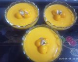 A picture of step 3 of Mango pudding.