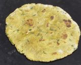 A picture of step 6 of Methi Bajara (Pearl Millet) paratha.