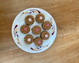 A picture of step 4 of Semolina and dates ladoo.