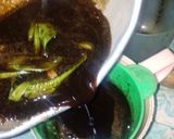 Foto langkah ke 3 dari resep Dadar gulung polkadot rasa bajigur.