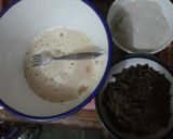 Foto langkah ke 1 dari resep Brownies Milo Tabur Keju.