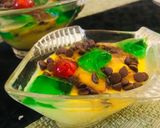 A picture of step 4 of Choco Jelly Custard.