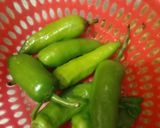 A picture of step 1 of Chilli Fritters 🌶️🌶️🌶️.