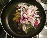 A picture of step 3 of Tomato curry/Thakkali curry(with coconut milk).