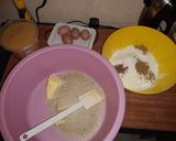 A picture of step 2 of Banana bread#seasonal ingredients.