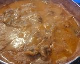 Foto del paso 4 de la receta Fricandó de ternera con puré de patatas