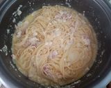 A picture of step 3 of Spaghetti with Cream Cheese Sauce.