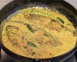 A picture of step 7 of Methi Pabda.