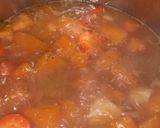 A picture of step 5 of Pumpkin Soup.