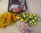 Saffron, zucchine (with flowers) and speck risotto