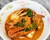 Gambar langkah 4 resipi Ketam Cili Bersantan.