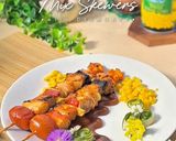 Foto langkah ke 6 dari resep Barbeque Mix Skewers.