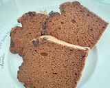 Foto langkah ke 9 dari resep Chiffon Cake Coklat Putih Telur.