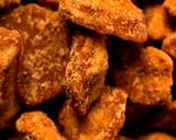 A picture of step 1 of Peanut Jaggery chikki.