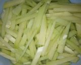 Foto langkah ke 1 dari resep Lodeh labu siam bumbu iris.