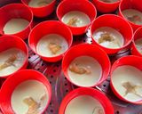 Gambar langkah 7 resipi Apam Nasi Durian.