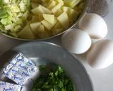 স্প্যানিশ অমলেট(Spanish omelette recipe in Bengali) রেসিপি ধাপ - 1 ছবি