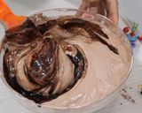 Foto langkah ke 5 dari resep Brownies kukus Amanda KW SUPER.