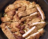 A picture of step 4 of Pork Chop Rice.